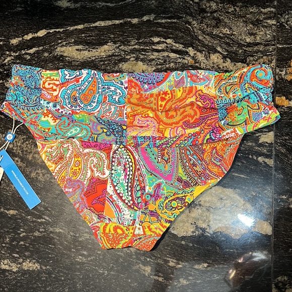 Bleu Rod Beattie Bohemian Paradise Sarong Hipster Bottom - Picture 11 of 14